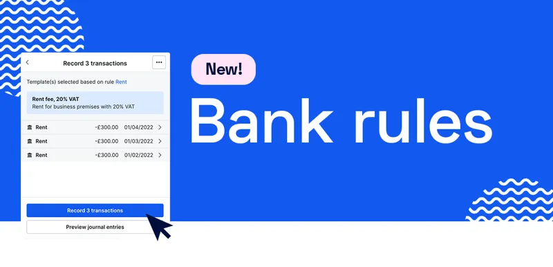Speed up your accounting with bank rules